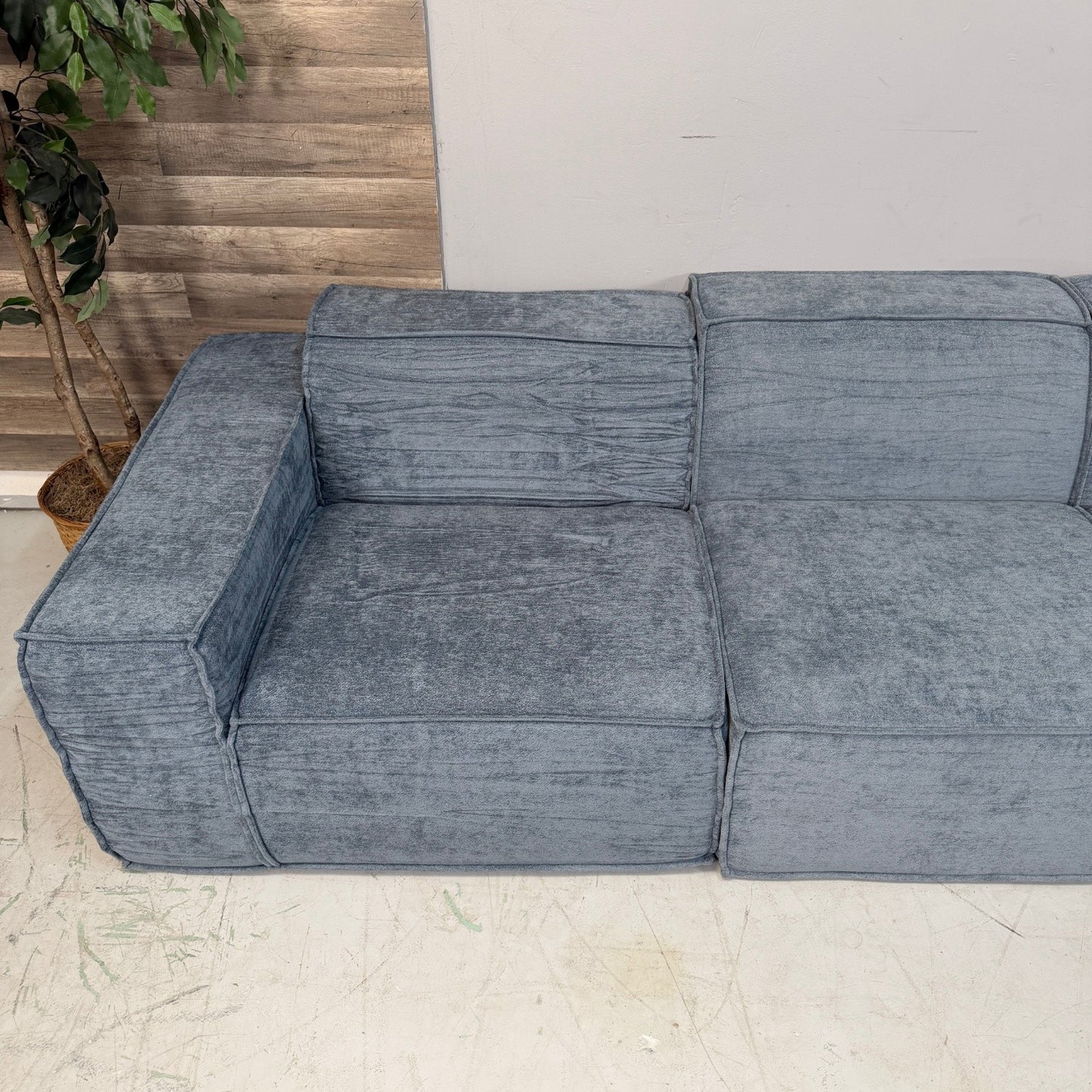 Rove Labs "M1" Blue 5-Piece Modular Sectional