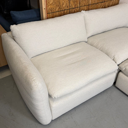 Article "Leigh" 2-Seat Sofa + Ottoman