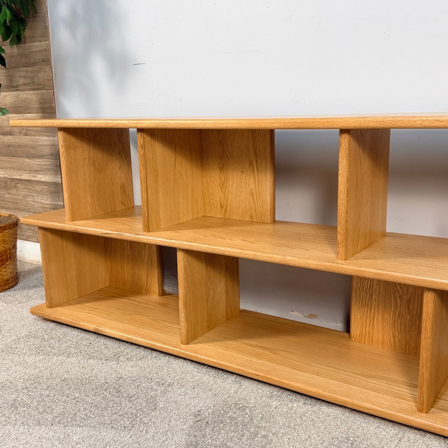 Article Lafora 72" Bookcase In Natural Oak