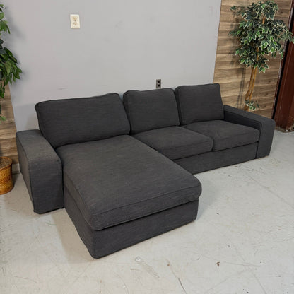 Grey Ikea Kivik Sectional