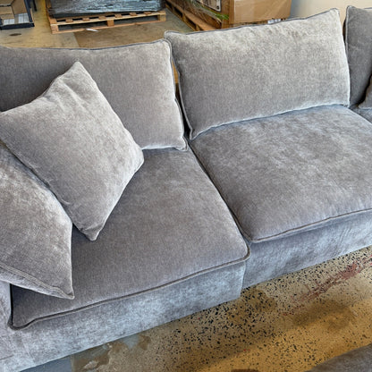 Sereen 6-piece Modular Sectional In Dark Gray