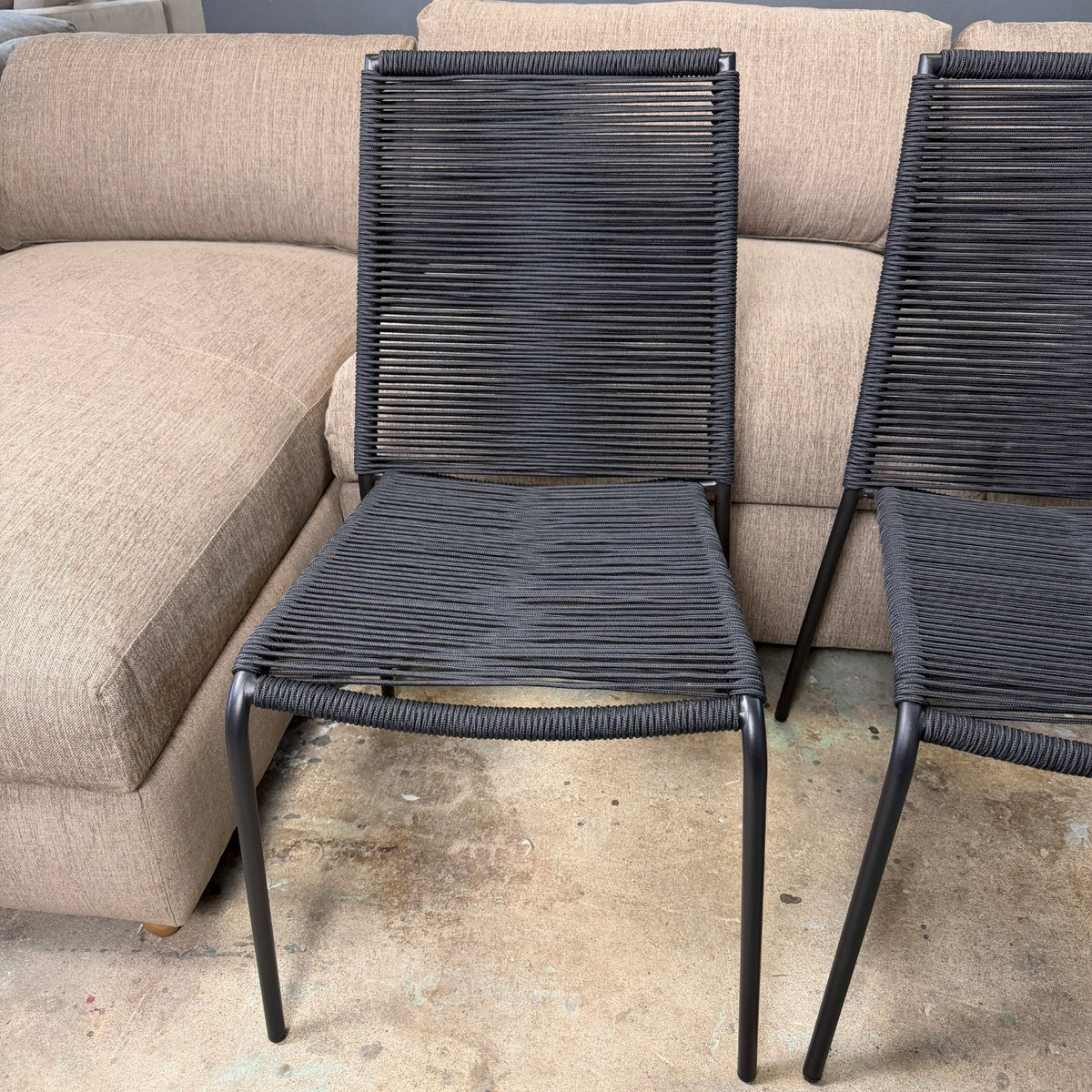6 Article "Zina" Outdoor Stackable Dining Chairs