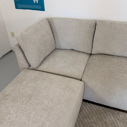 Costco Henredon Murphy Fabric 6-piece Modular Sectional with Ottoman