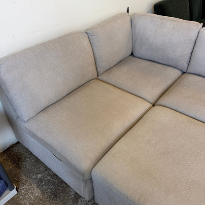 Thomasville Rockford 6-piece Fabric Modular Reclining Sectional