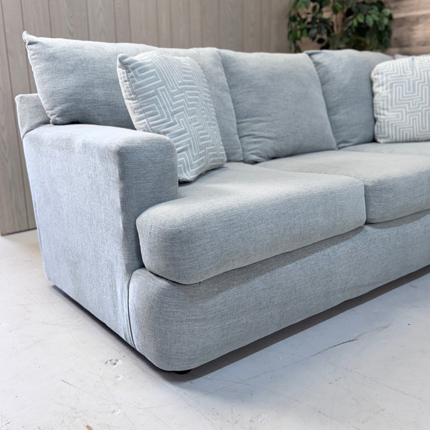 Grey U Shape Sectional