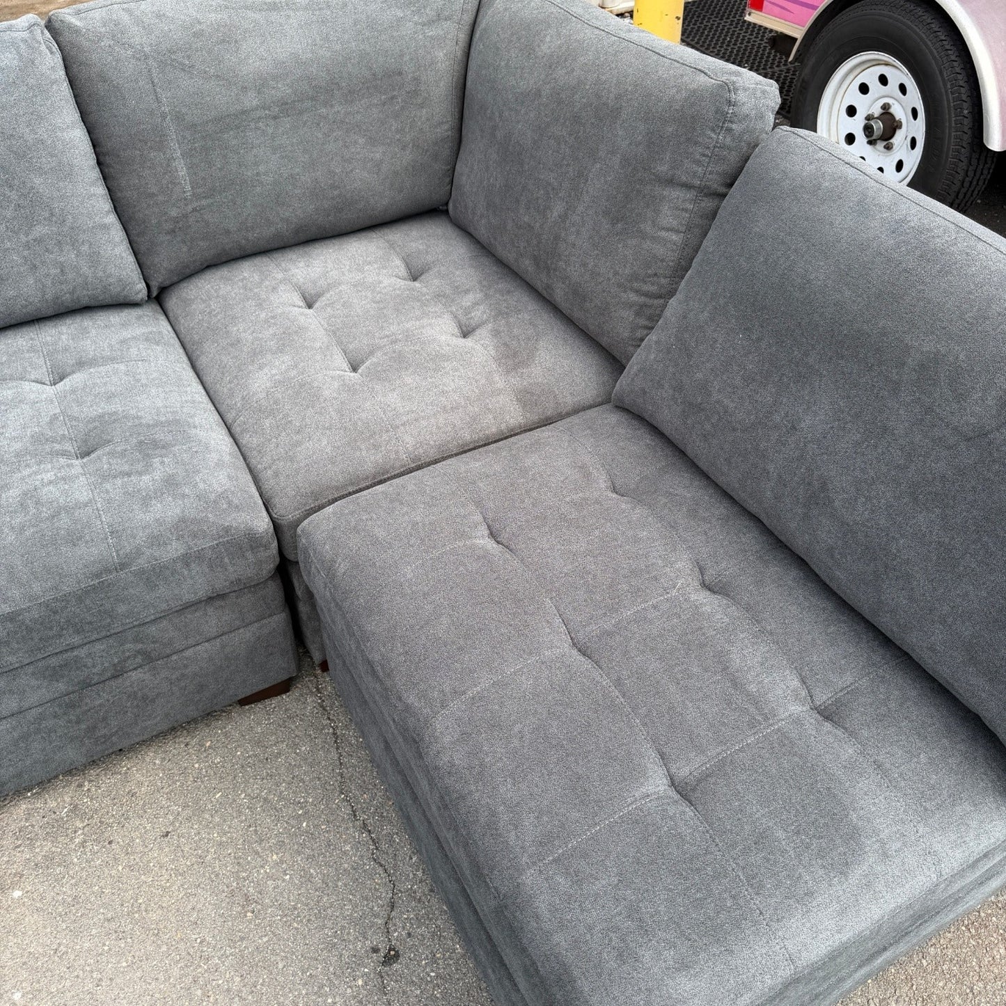 Grey Thomasville Tisdale Modular Sectional