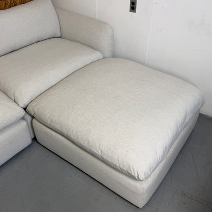 Article "Leigh" 2-Seat Sofa + Ottoman