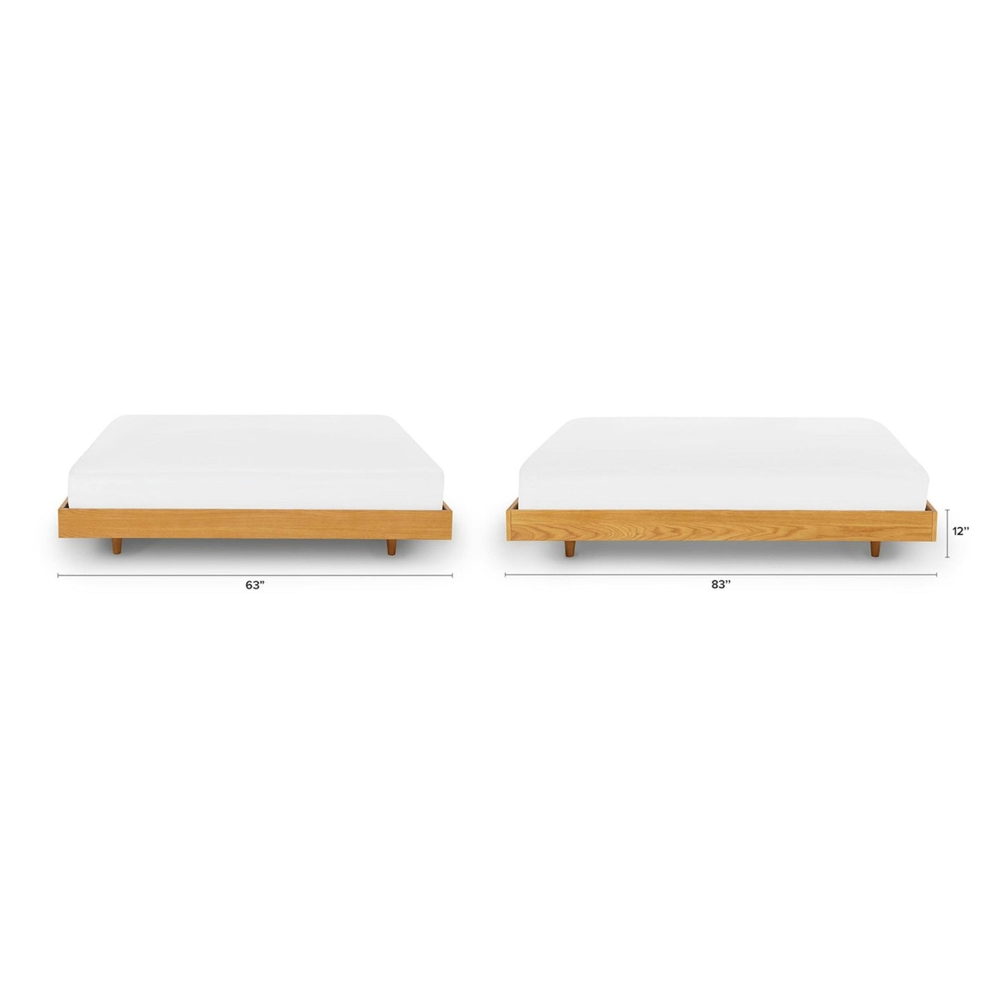 Article "Basi" Queen Bed Frame