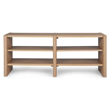 Article Torme 57" Bookcase Short In White Oak