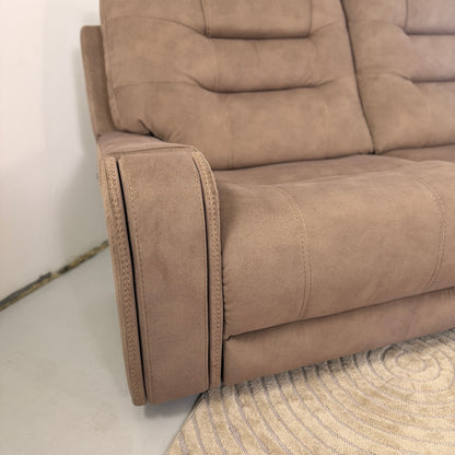 Brown "Carmelo" Reclining Sectional