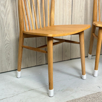 2 Article Rus Dining Chair In Light Oak