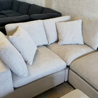 Thomasville Gray Lowell 6-piece Modular Sectional