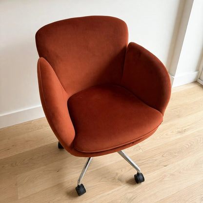 Article "Bea" Velvet Office Chair