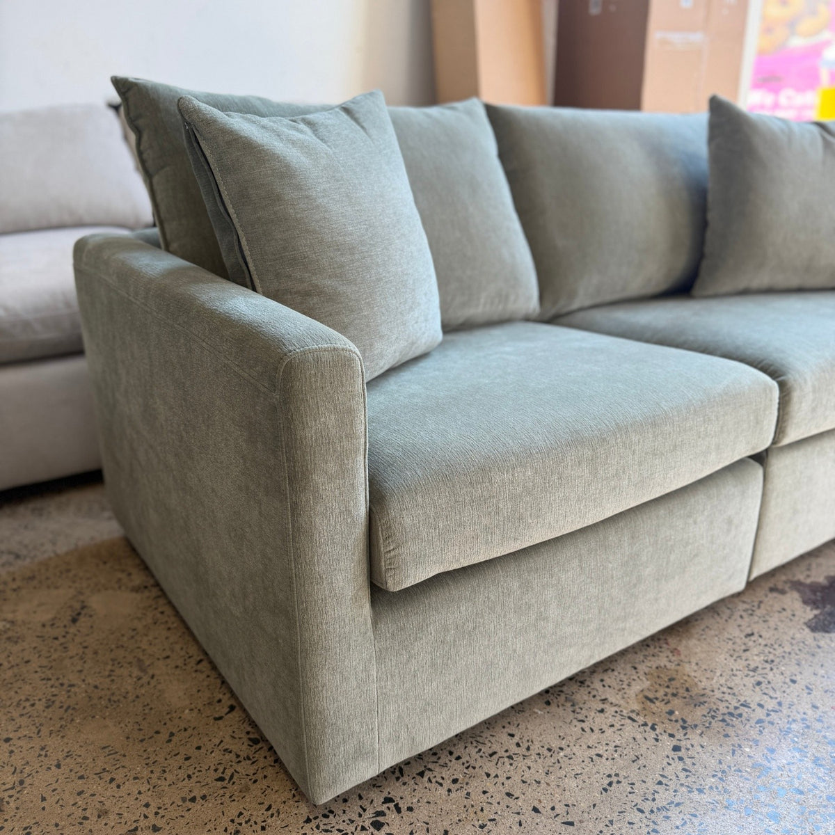 Article Lenae 72" Modular Loveseat