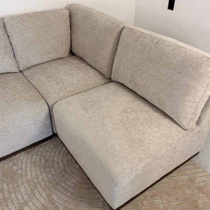 Costco Henredon Murphy Fabric 6-piece Modular Sectional with Ottoman