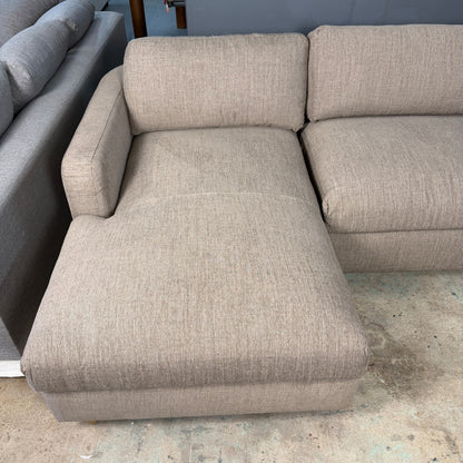 Article "Vati" 114" Left Storage Sleeper Sectional