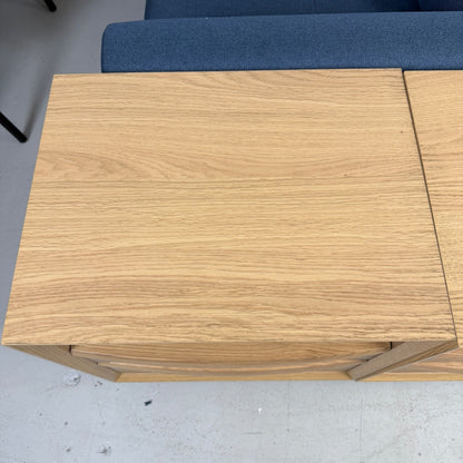 2 Article "Lenia" 2-Drawer Nightstands