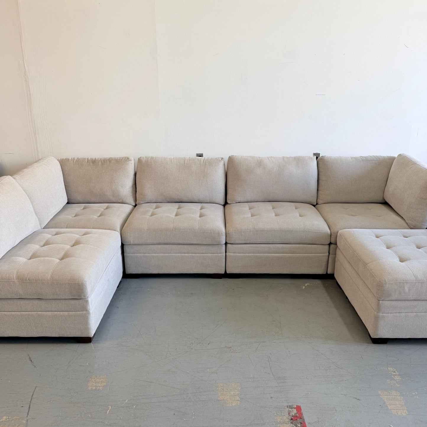 Beige Thomasville Tisdale Modular Sectional