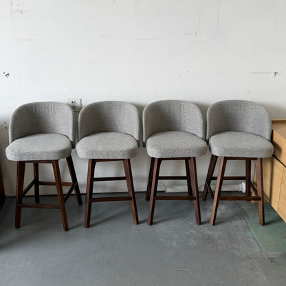 4 Article "Alta" Swivel Counter Stools