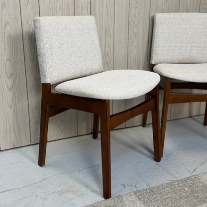 2 Article Grey Nosh Dining Chairs