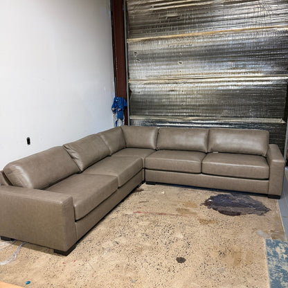 Tayler Top Grain Leather Sectional