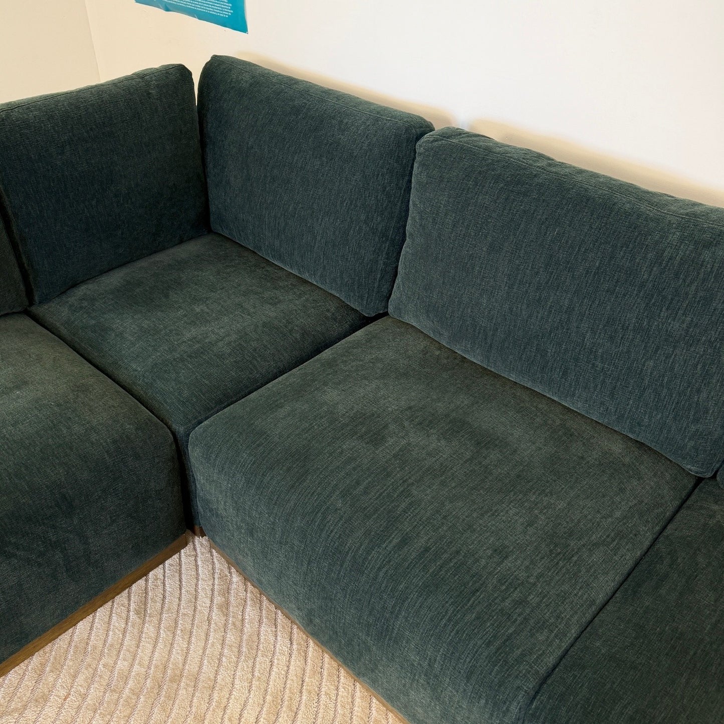 Henredon Murphy Fabric 6-piece Modular Sectional with Ottoman