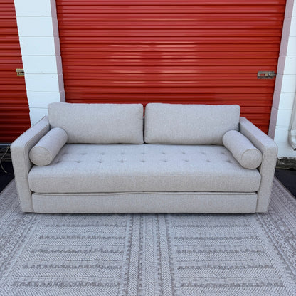 Article Sven 88" Tufted Sofa Bed - Ratine Buff