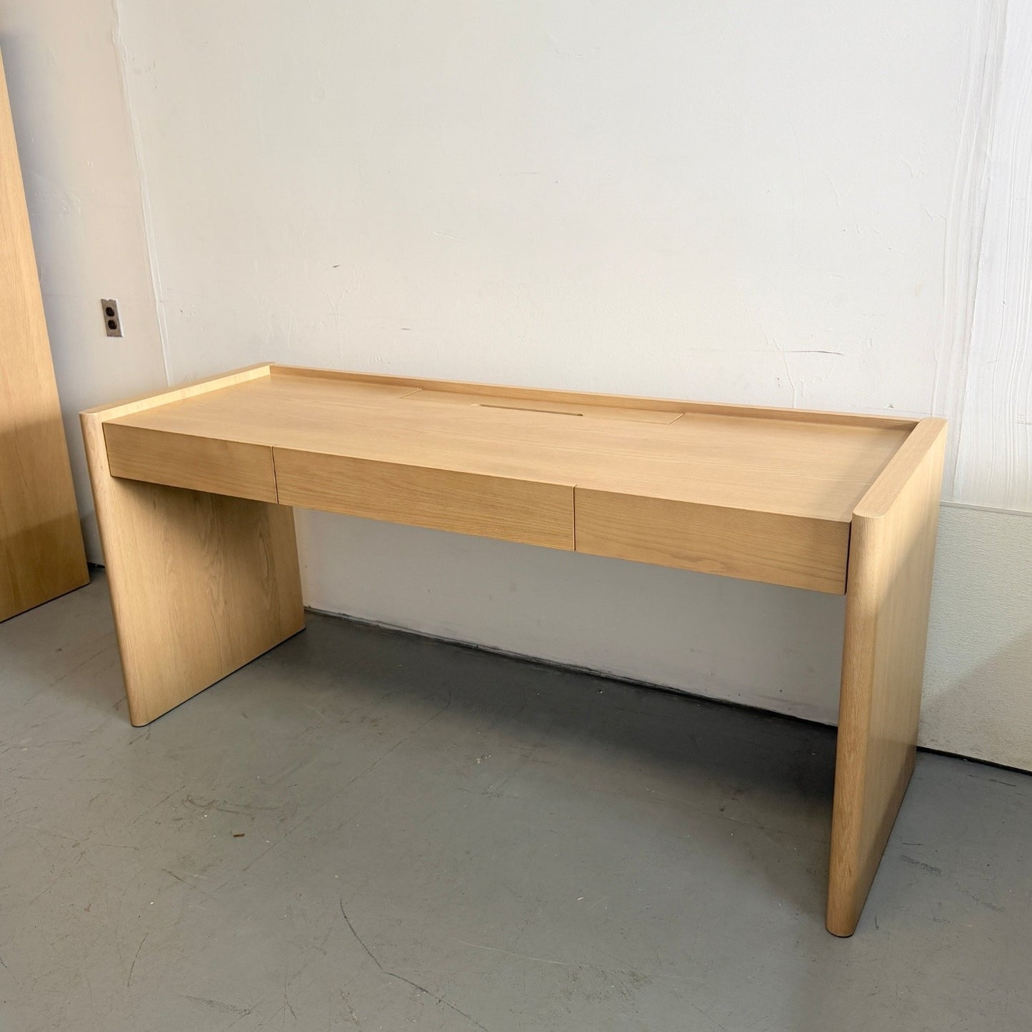 Article Torme 70" Desk In White Oak