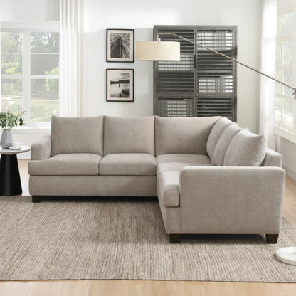 Gray Sonia Fabric Sectional