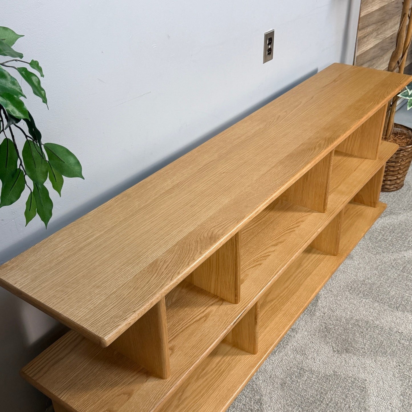 Article Lafora 72" Bookcase In Natural Oak