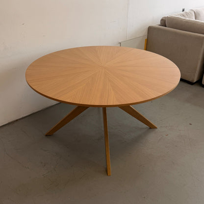 Article Conan 54" Round Dining Table In Oak