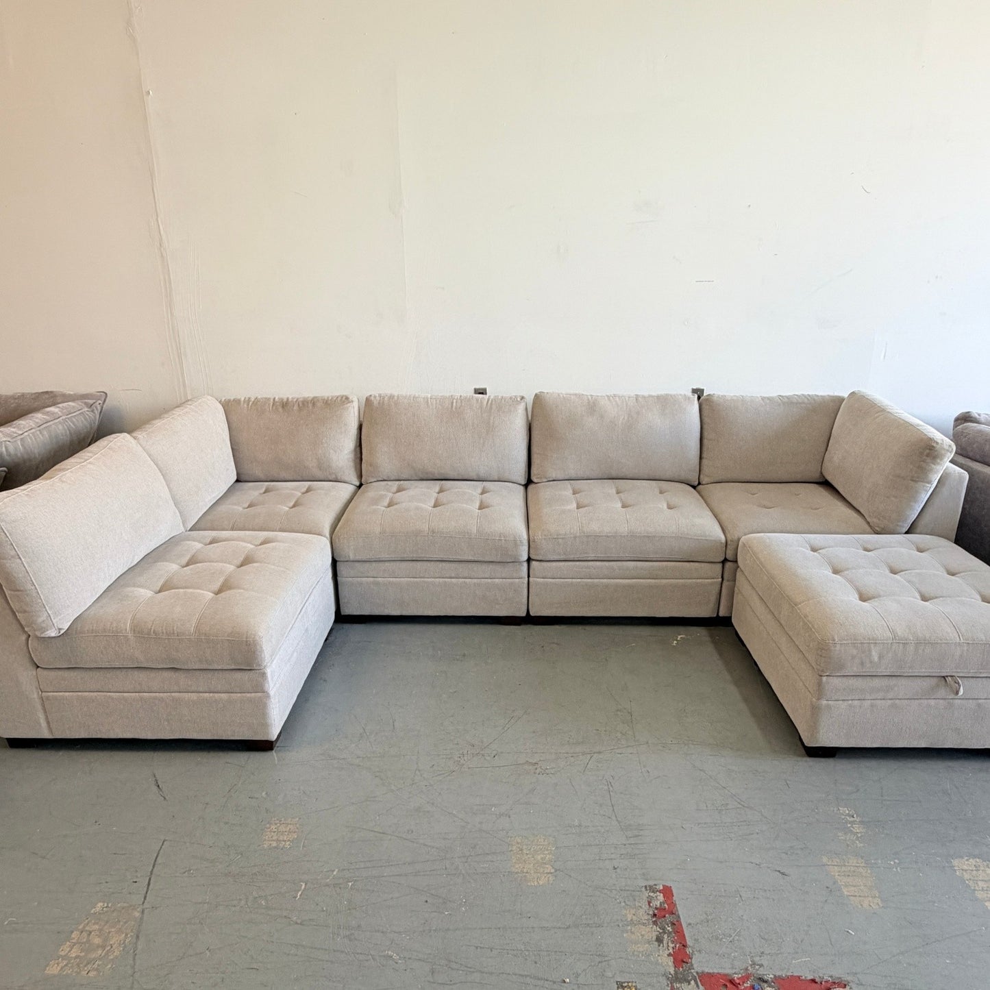 Beige Thomasville Tisdale Modular Sectional