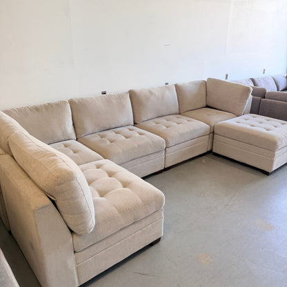 Beige Thomasville Tisdale Modular Sectional