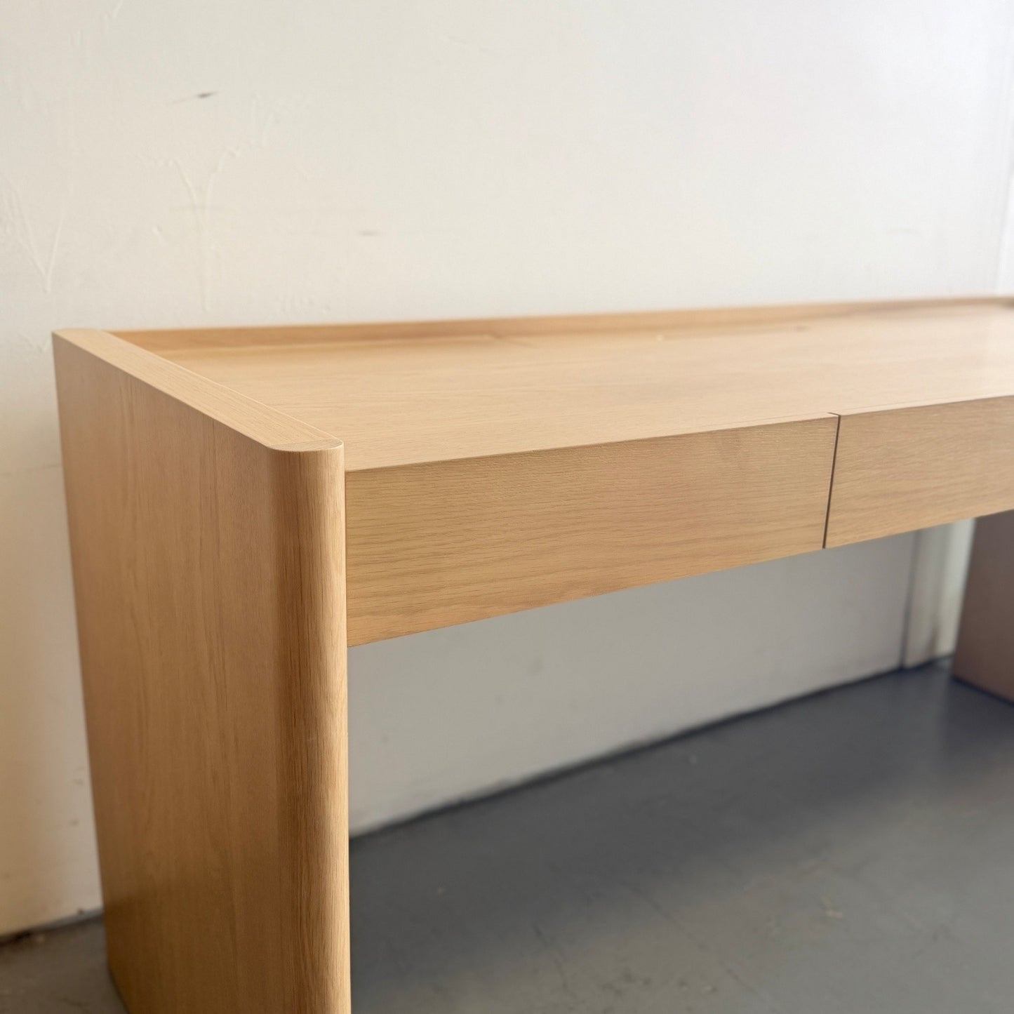 Article Torme 70" Desk In White Oak