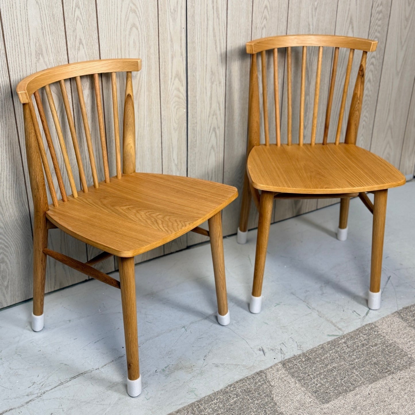 2 Article Rus Dining Chair In Light Oak