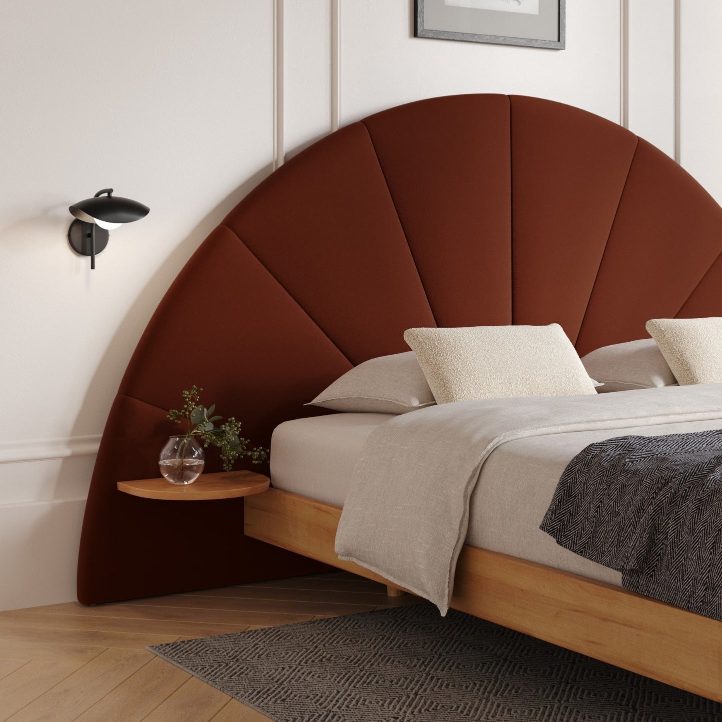 Article Basi Queen Bed Frame + Almelo Headboard