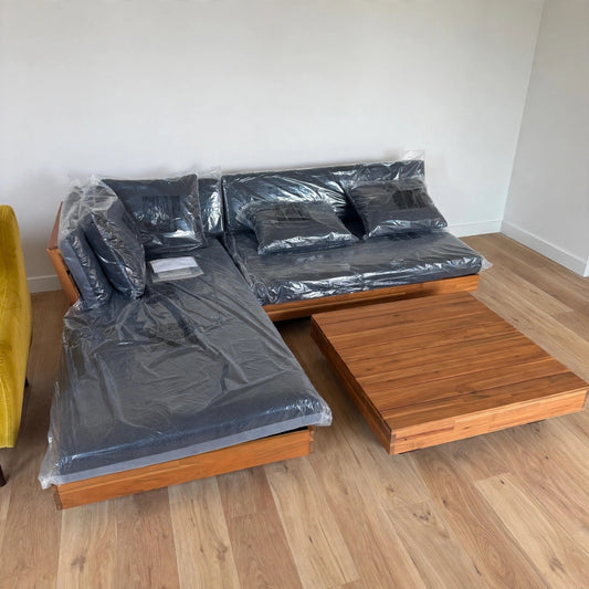 Article "Lubek" Outdoor Sectional Set with Ottoman