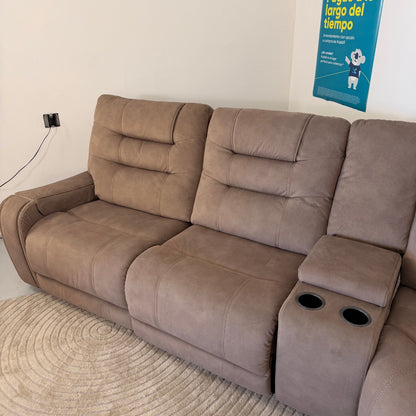 Brown "Carmelo" Reclining Sectional