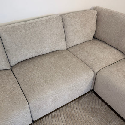 Costco Henredon Murphy Fabric 6-piece Modular Sectional with Ottoman