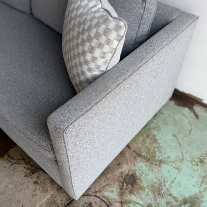West Elm "Harris" Gray Bumper Sectional