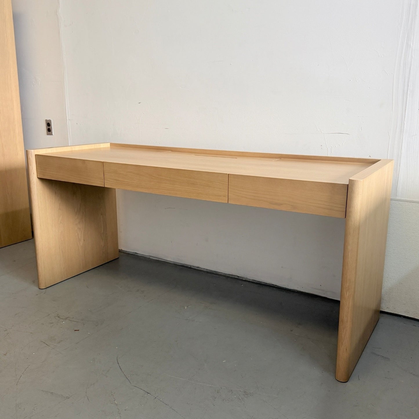 Article Torme 70" Desk In White Oak