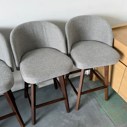 4 Article "Alta" Swivel Counter Stools