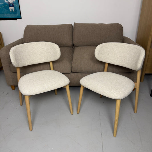 2 Article "Odin" Dining Chairs