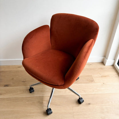 Article "Bea" Velvet Office Chair