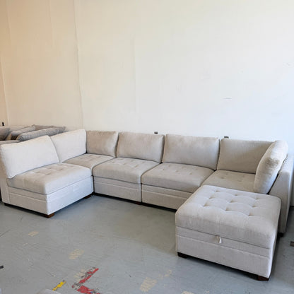 Beige Thomasville Tisdale Modular Sectional