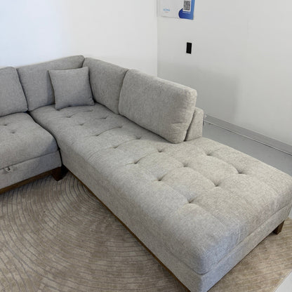 Thomasville Tavish Double Chaise Sectional with Storage