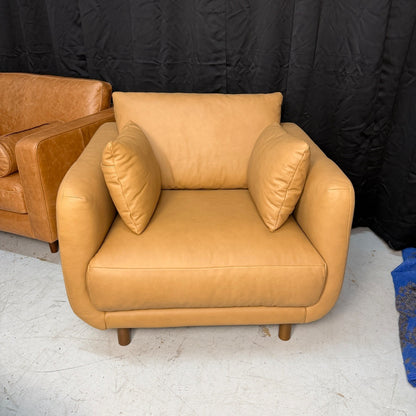 Article "Nora" 40.5" Leather Lounge Chair