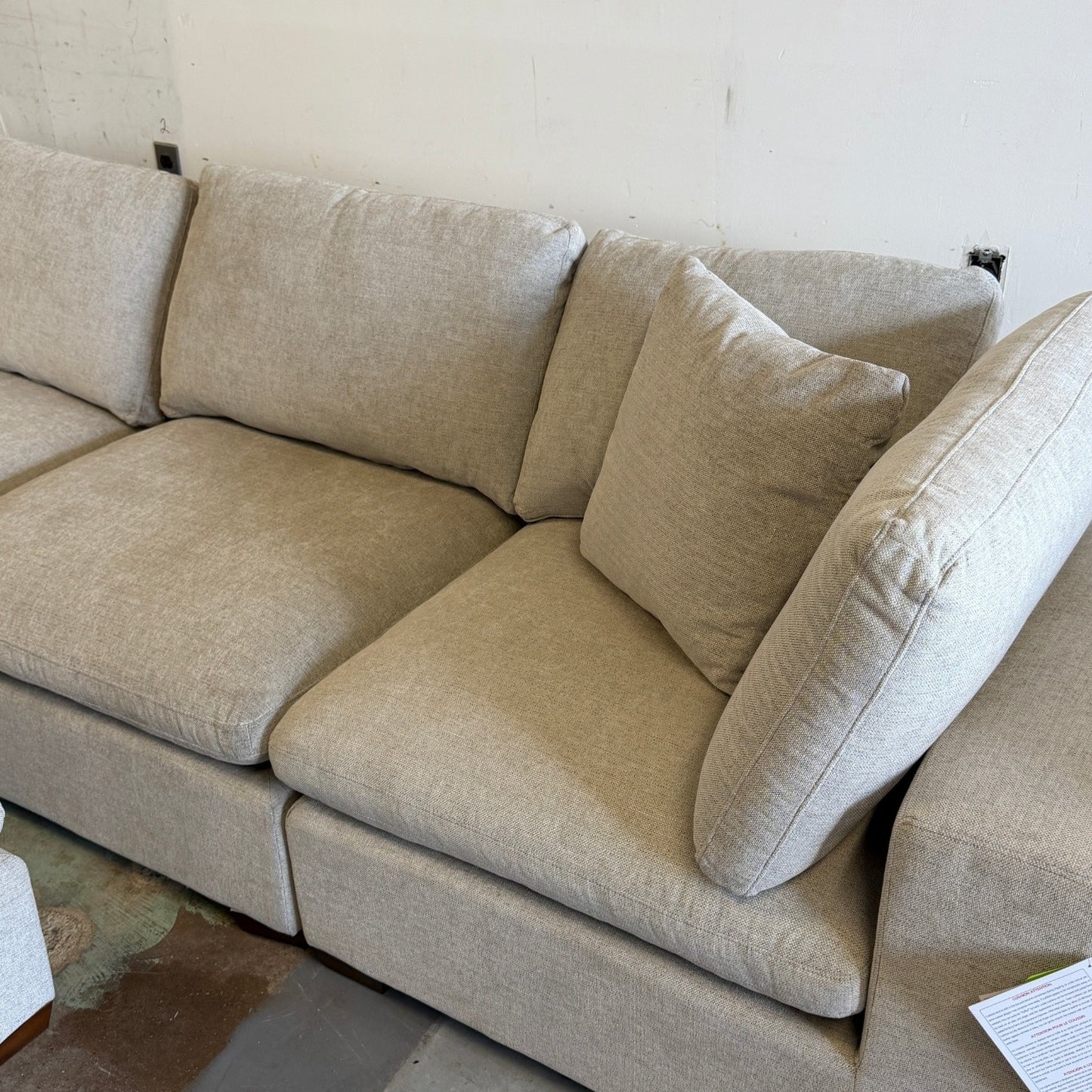 Thomasville Gray Lowell 6-piece Modular Sectional