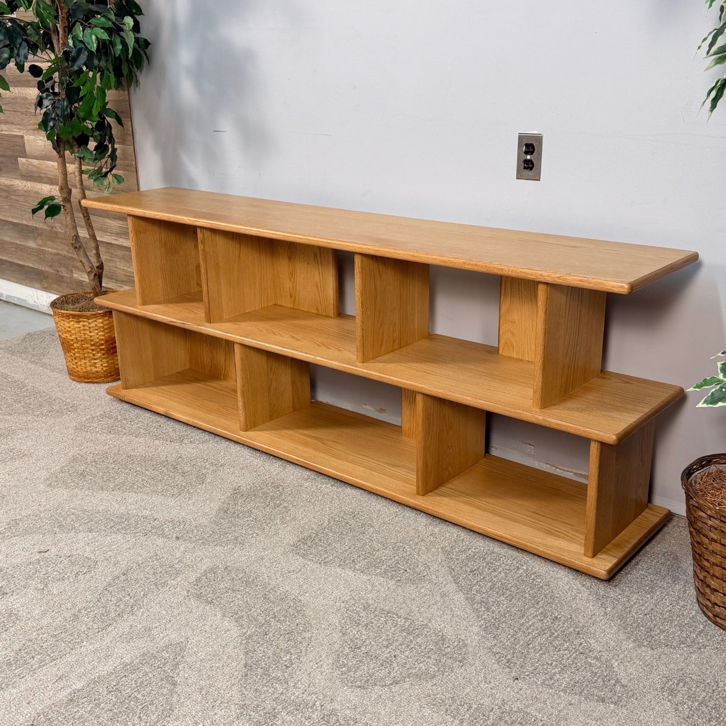 Article Lafora 72" Bookcase In Natural Oak