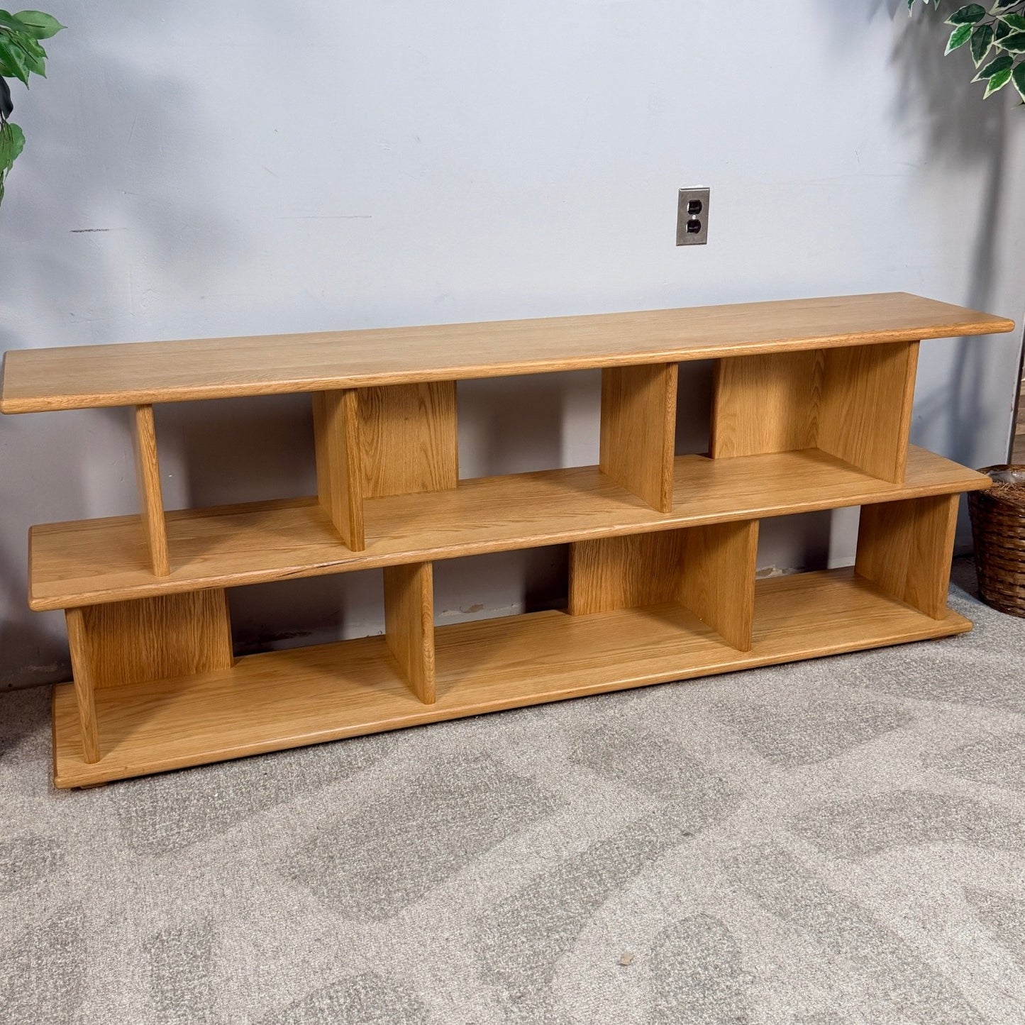 Article Lafora 72" Bookcase In Natural Oak